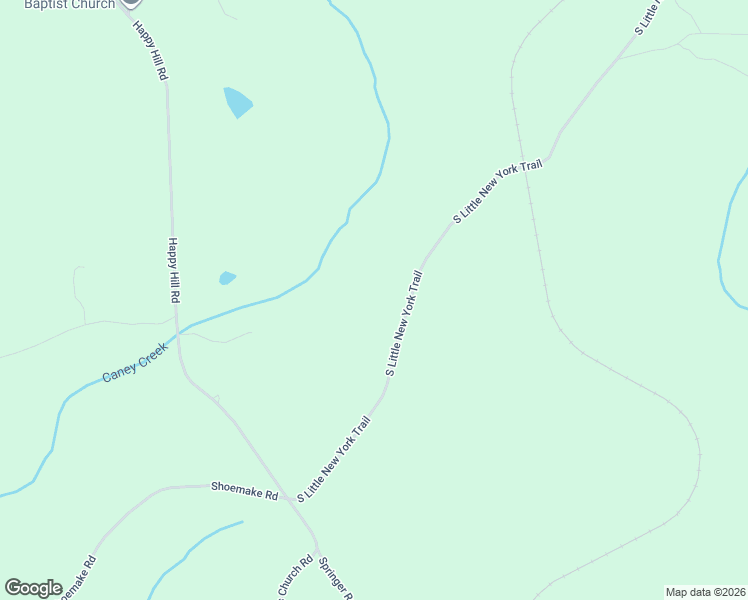 map of restaurants, bars, coffee shops, grocery stores, and more near 857 South Little New York Trail in Whitesburg