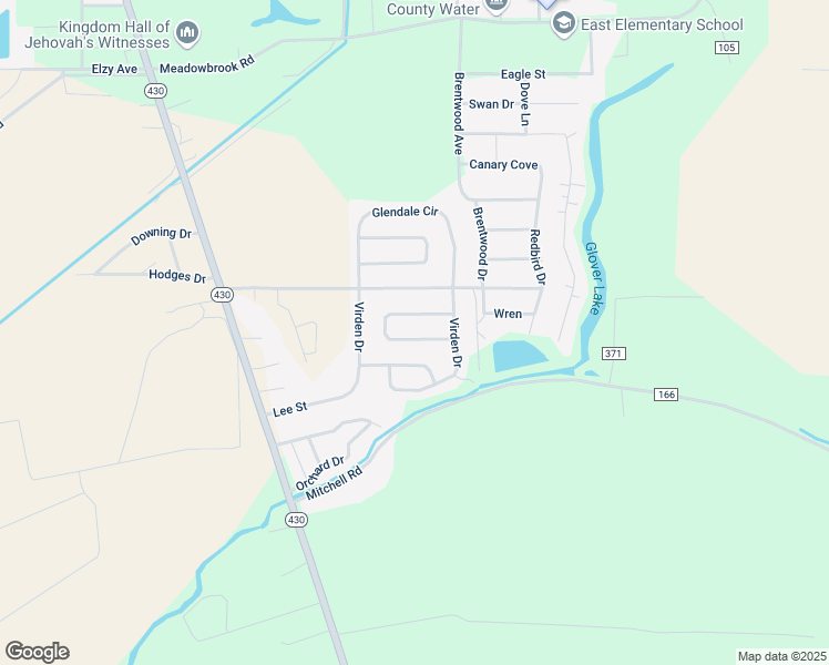 map of restaurants, bars, coffee shops, grocery stores, and more near 2712 Blair Circle in Greenwood
