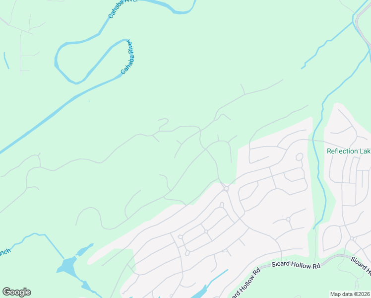 map of restaurants, bars, coffee shops, grocery stores, and more near 7390 Ridgecrest Court Road in Vestavia Hills