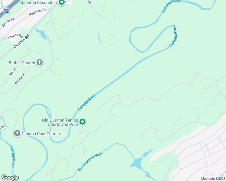map of restaurants, bars, coffee shops, grocery stores, and more near 5136 Clubridge Drive East in Vestavia Hills