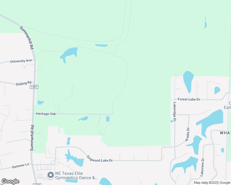 map of restaurants, bars, coffee shops, grocery stores, and more near Unnamed Road in Texarkana