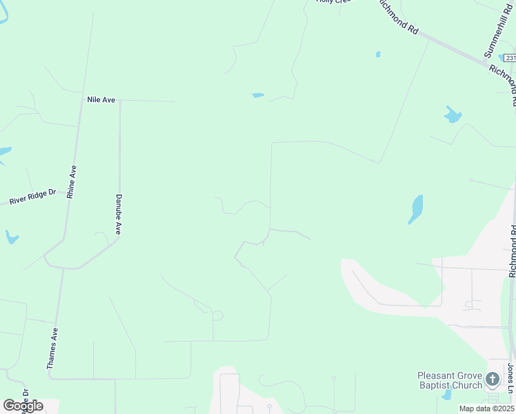 map of restaurants, bars, coffee shops, grocery stores, and more near 1130 Carter Road in Texarkana