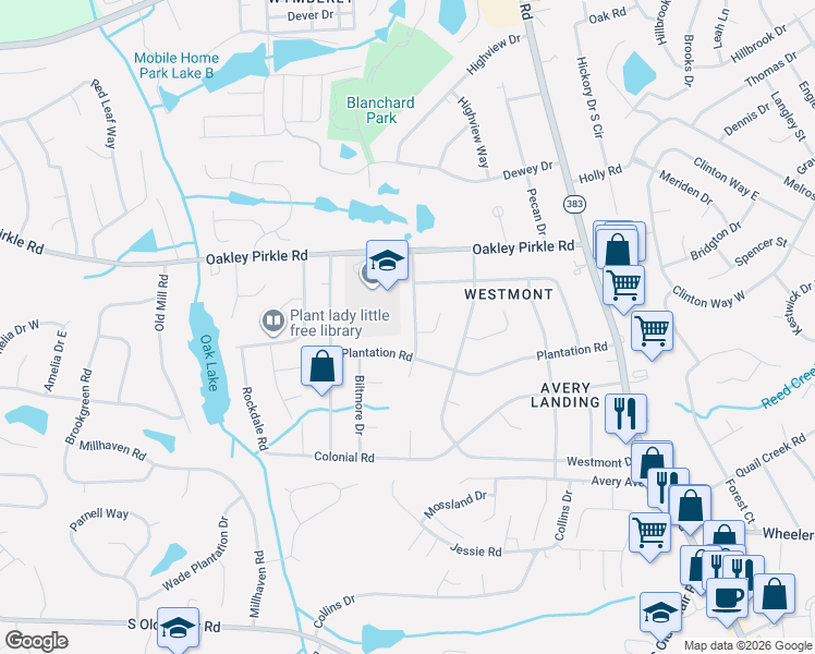 map of restaurants, bars, coffee shops, grocery stores, and more near 222 Cavalier Drive in Martinez