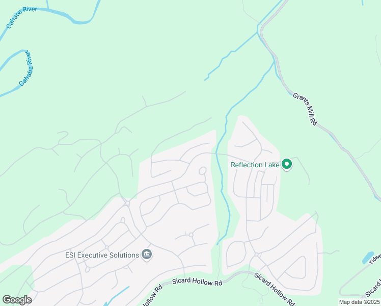 map of restaurants, bars, coffee shops, grocery stores, and more near 4245 Marden Way in Vestavia Hills