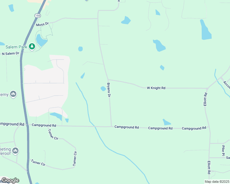map of restaurants, bars, coffee shops, grocery stores, and more near 108 Bryans Drive in McDonough