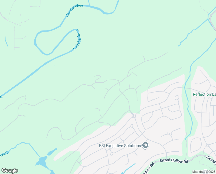 map of restaurants, bars, coffee shops, grocery stores, and more near 7390 Ridgecrest Court Road in Vestavia Hills