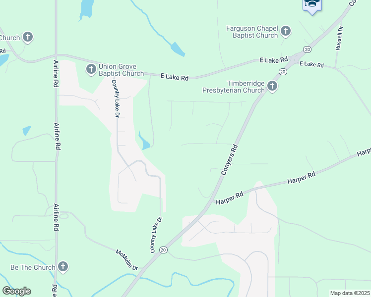 map of restaurants, bars, coffee shops, grocery stores, and more near 177 Simeon Drive in McDonough
