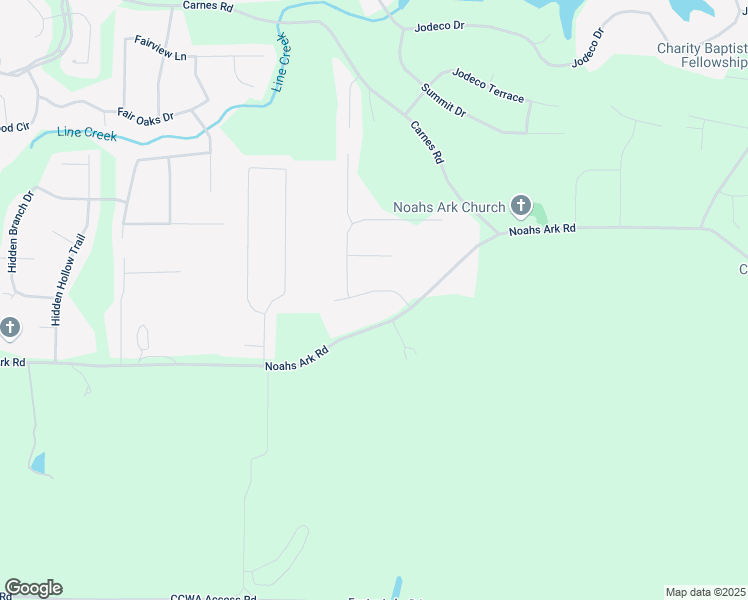 map of restaurants, bars, coffee shops, grocery stores, and more near 2755 Austin Lane in Jonesboro