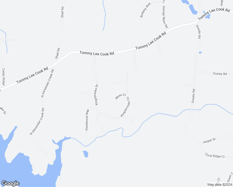 map of restaurants, bars, coffee shops, grocery stores, and more near 35 Moss Court in Palmetto