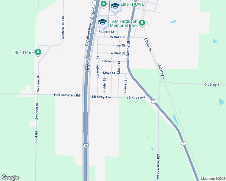 map of restaurants, bars, coffee shops, grocery stores, and more near 940 Ricketts Street in Howe