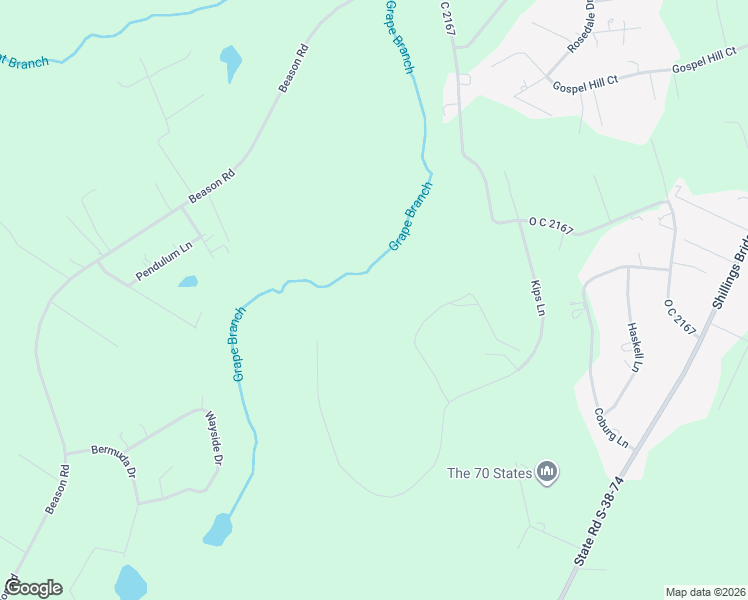 map of restaurants, bars, coffee shops, grocery stores, and more near 7200 Kips Lane in Orangeburg