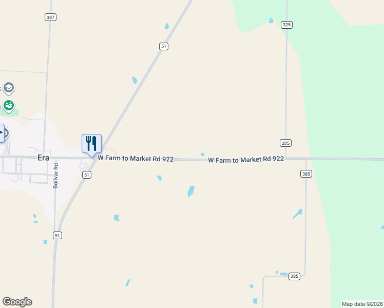 map of restaurants, bars, coffee shops, grocery stores, and more near 6477 West Farm to Market Road 922 in Valley View