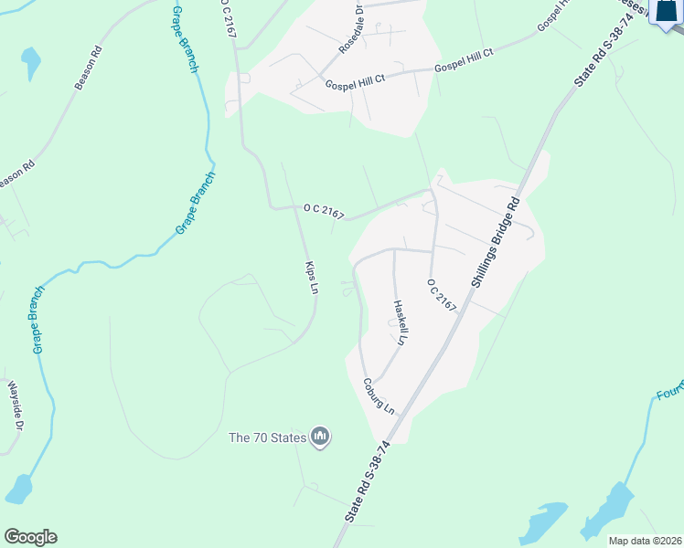 map of restaurants, bars, coffee shops, grocery stores, and more near 5045 Coburg Lane in Orangeburg
