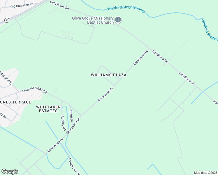 map of restaurants, bars, coffee shops, grocery stores, and more near 1989 Brentwood Drive in Orangeburg