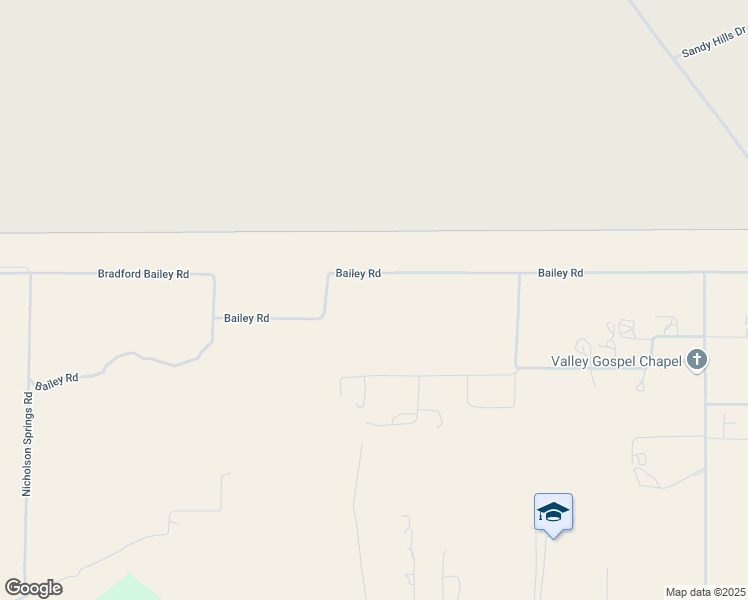 map of restaurants, bars, coffee shops, grocery stores, and more near 57195 Bailey Road in Anza