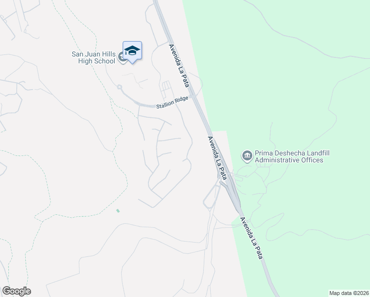 map of restaurants, bars, coffee shops, grocery stores, and more near 31801 Via Granada in San Juan Capistrano