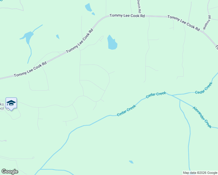 map of restaurants, bars, coffee shops, grocery stores, and more near 607 Genesee Point in Newnan