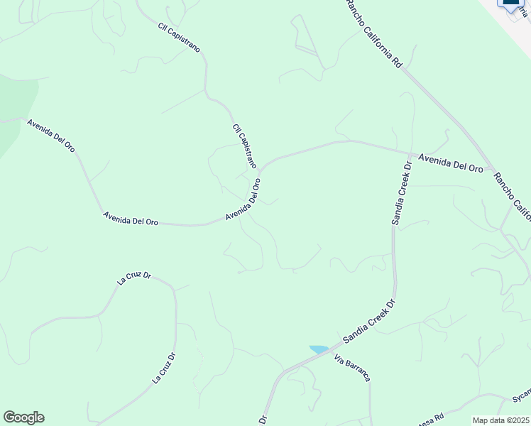 map of restaurants, bars, coffee shops, grocery stores, and more near 26545 Corte Empresa in Temecula