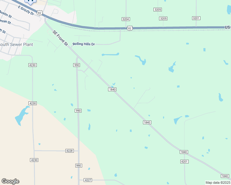 map of restaurants, bars, coffee shops, grocery stores, and more near 12520 Farm to Market Road 1840 in De Kalb