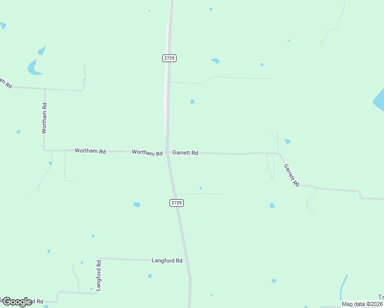 map of restaurants, bars, coffee shops, grocery stores, and more near 1250 Garrett Road in Whitewright