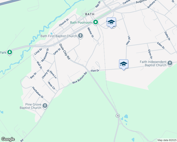 map of restaurants, bars, coffee shops, grocery stores, and more near 170 Flint Drive in Warrenville