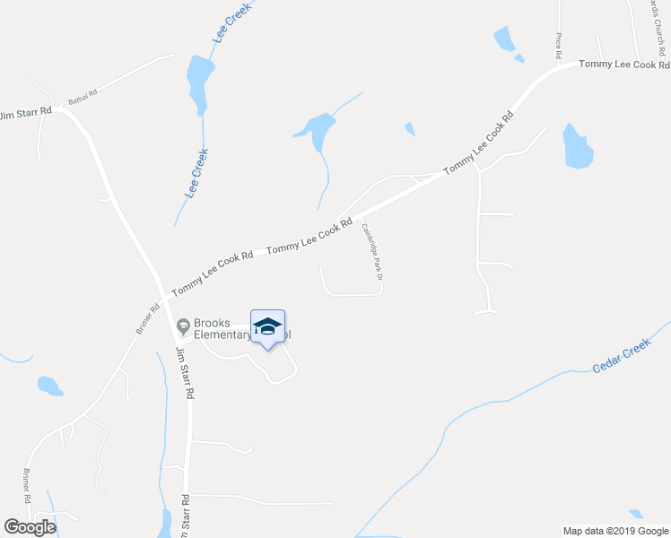 map of restaurants, bars, coffee shops, grocery stores, and more near 235 Cainbridge Park Drive in Newnan