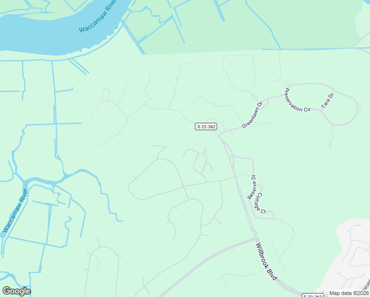 map of restaurants, bars, coffee shops, grocery stores, and more near 223 Hamby Drive in Pawleys Island