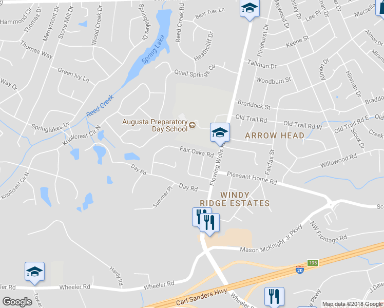 map of restaurants, bars, coffee shops, grocery stores, and more near 4127 Burchtree Drive in Martinez