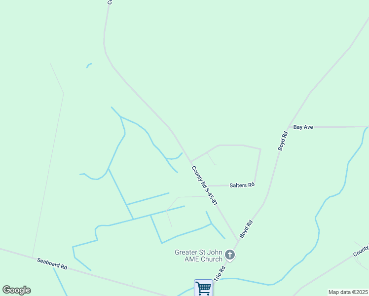 map of restaurants, bars, coffee shops, grocery stores, and more near 341-403 County Road S-45-81 in Andrews