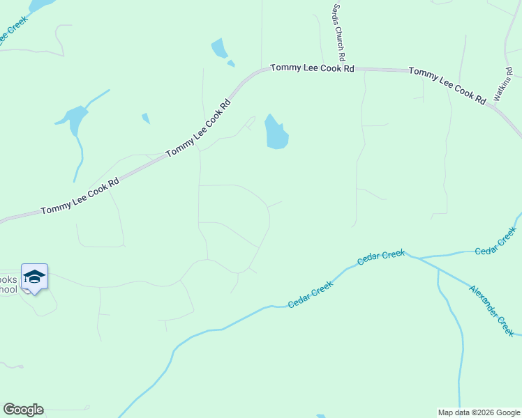 map of restaurants, bars, coffee shops, grocery stores, and more near 607 Genesee Point in Newnan