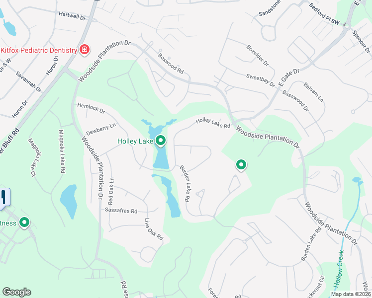 map of restaurants, bars, coffee shops, grocery stores, and more near 108 Pine Needle Road in Aiken