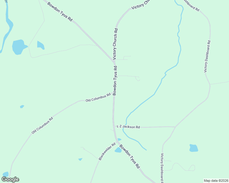 map of restaurants, bars, coffee shops, grocery stores, and more near 2135 Bowdon Tyus Road in Bowdon