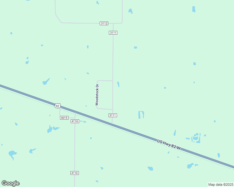 map of restaurants, bars, coffee shops, grocery stores, and more near 258 County Road 3111 in De Kalb