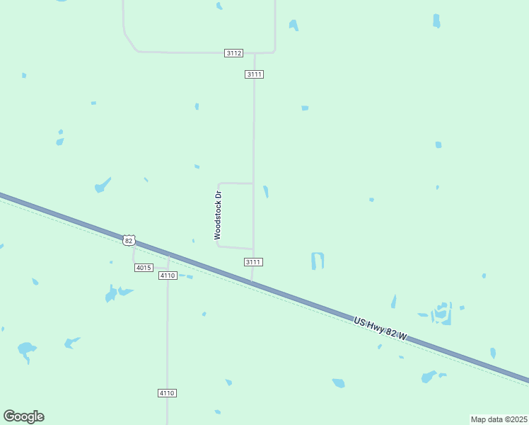 map of restaurants, bars, coffee shops, grocery stores, and more near 258 County Road 3111 in De Kalb