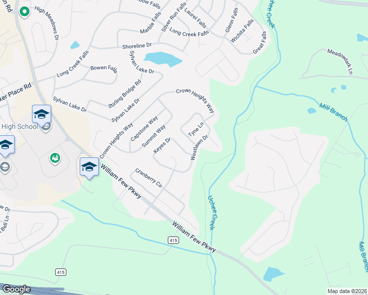 map of restaurants, bars, coffee shops, grocery stores, and more near 764 Keyes Drive in Grovetown