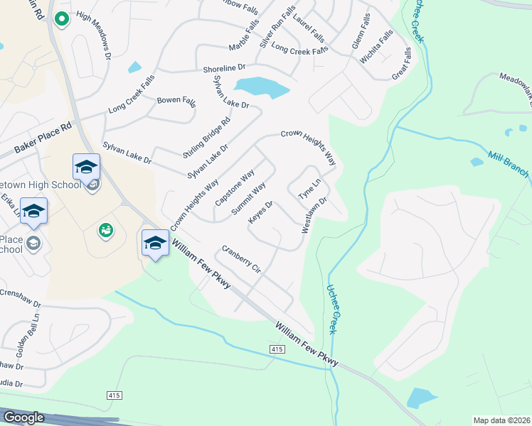 map of restaurants, bars, coffee shops, grocery stores, and more near 727 Keyes Drive in Grovetown