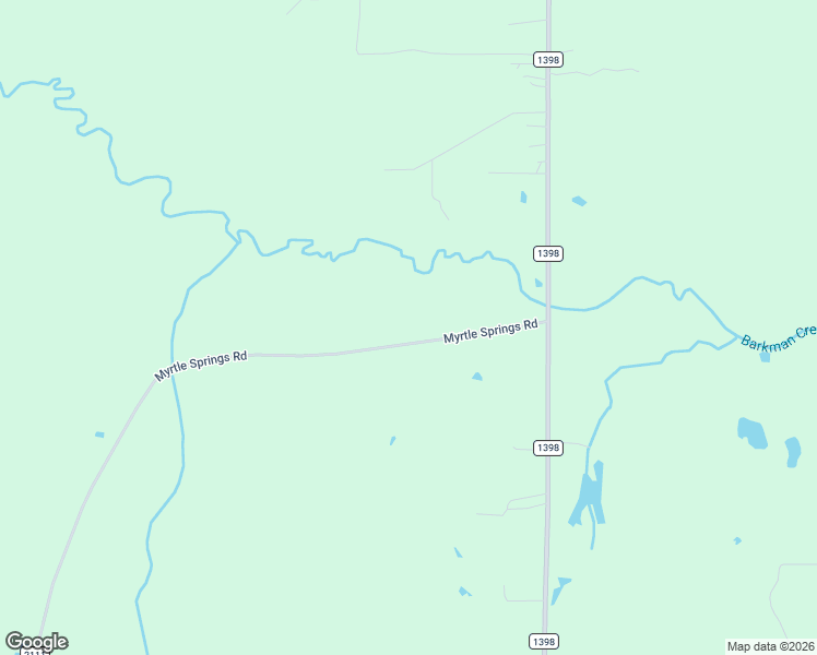 map of restaurants, bars, coffee shops, grocery stores, and more near 2105 County Road 2111 in Hooks
