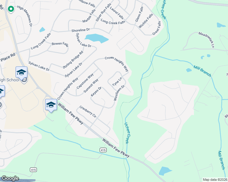 map of restaurants, bars, coffee shops, grocery stores, and more near 911 Westlawn Drive in Grovetown