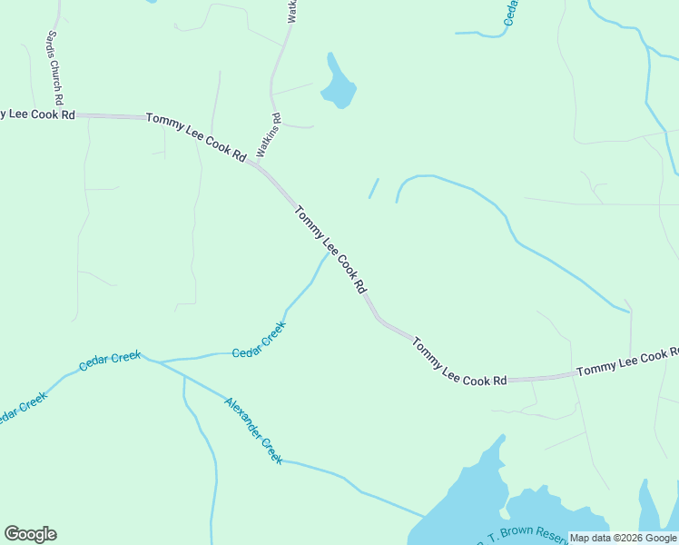 map of restaurants, bars, coffee shops, grocery stores, and more near 3201 Tommy Lee Cook Road in Newnan