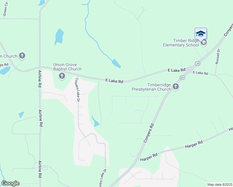 map of restaurants, bars, coffee shops, grocery stores, and more near 479 Freedom Drive in McDonough
