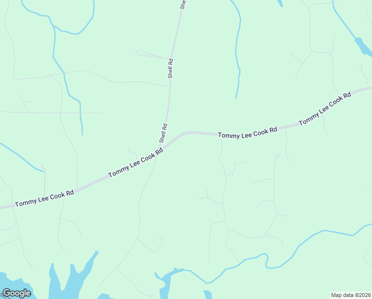 map of restaurants, bars, coffee shops, grocery stores, and more near 2350 Tommy Lee Cook Road in Palmetto