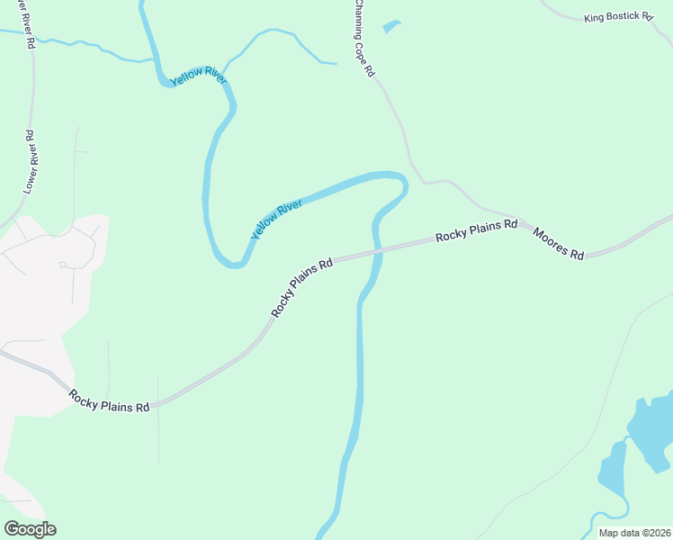 map of restaurants, bars, coffee shops, grocery stores, and more near Rocky Plains Road in Covington