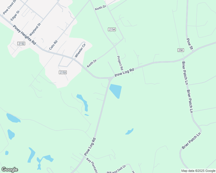 map of restaurants, bars, coffee shops, grocery stores, and more near 2711 Pine Log Road in Warrenville