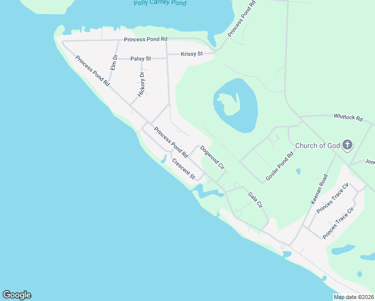 map of restaurants, bars, coffee shops, grocery stores, and more near 2939 Princess Pond Road in Summerton
