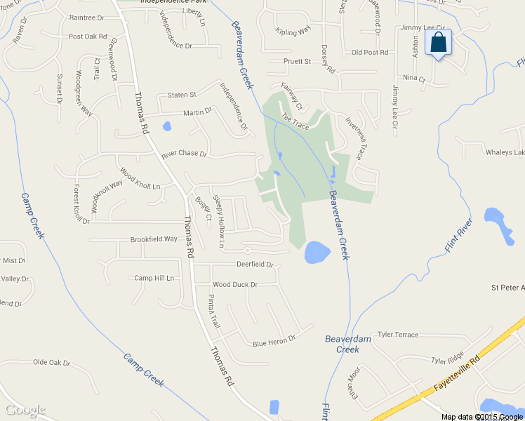 map of restaurants, bars, coffee shops, grocery stores, and more near 169 Marsh Glen Drive in Jonesboro