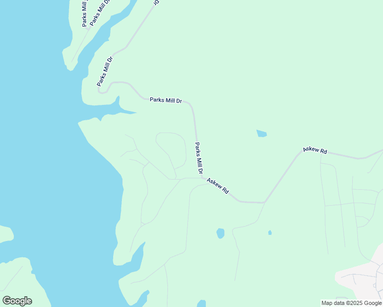 map of restaurants, bars, coffee shops, grocery stores, and more near 1210 Askew Trail in Greensboro