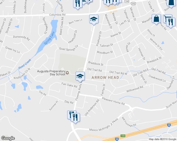 map of restaurants, bars, coffee shops, grocery stores, and more near 4084 Old Trail Ct in Martinez