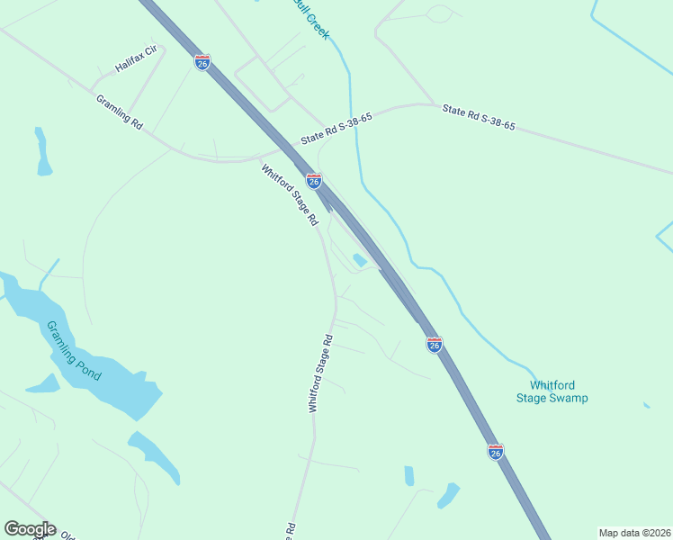 map of restaurants, bars, coffee shops, grocery stores, and more near 209 Whitford Stage Road in Orangeburg
