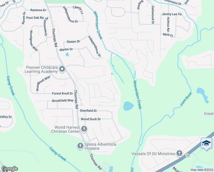 map of restaurants, bars, coffee shops, grocery stores, and more near 169 Marsh Glen Drive in Jonesboro