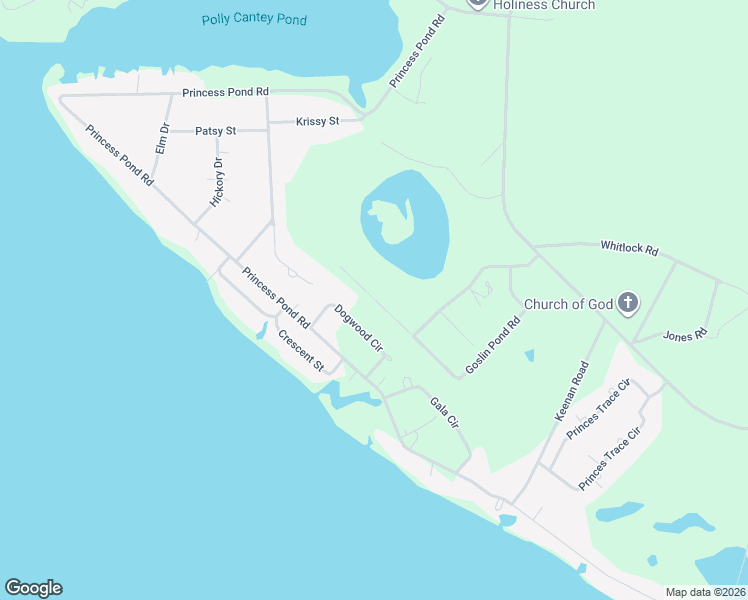 map of restaurants, bars, coffee shops, grocery stores, and more near Oak Ridge Drive in Summerton